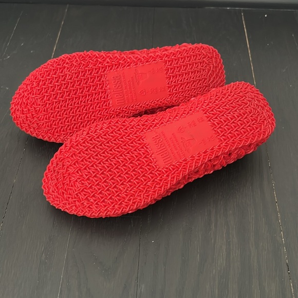 Mini Melissa campana ballet flat in red size 1 - Picture 9 of 12